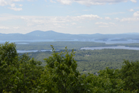 Moultonborough, NH - Lake Winnipesaukee from Castle in the Clouds hiking trail